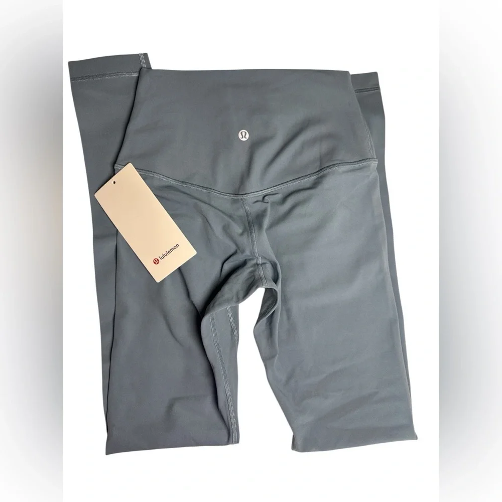✨ Lululemon Align High-Rise Pant 28” Steel Blue NWT Size 4 ✨